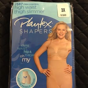 Playtex shapewear NWT 3X slims waist, hip, thigh